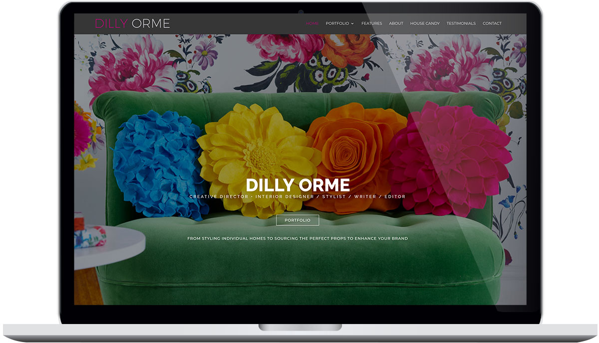 Tigerpink Design - Dilly Orme - Laptop Tigerpink Design - Dilly Orme - Laptop