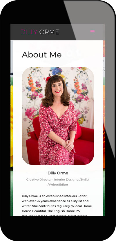 Tigerpink Design - Dilly Orme - iPhone Tigerpink Design - Dilly Orme - iPhone