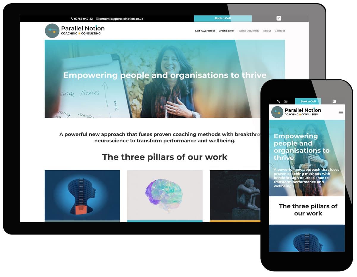 Tigerpink Design - Parallel Notion Coaching